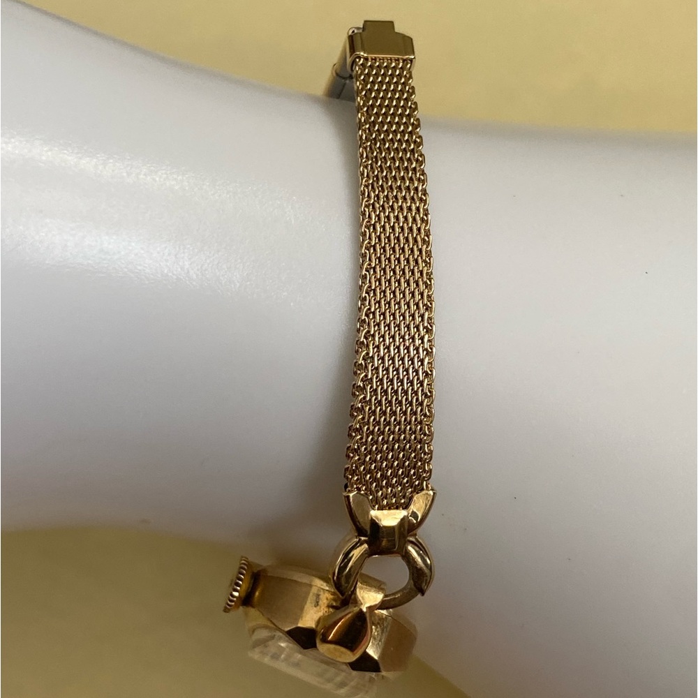 Vintage Solid 14K Gold Case Bulova Cocktail Manual-Wind Ladies Watch! Runs!! - Picture 7 of 14
